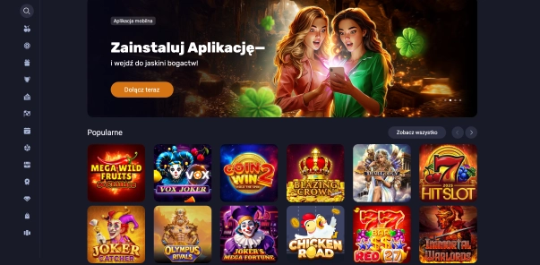 Bezpieczne wypłaty pieniędzy w Vox Casino PL